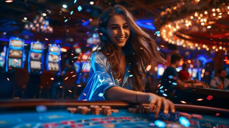Studio European Roulette dengan dealer langsung dan roda HD di tribun138